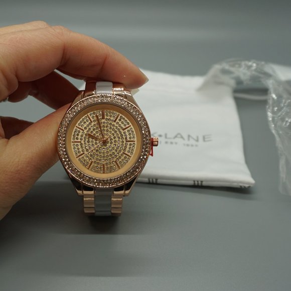 NEW Park Lane Jewelry BOSSBABE Open Cuff WATCH Hostess Excl. Rose Gold RETIRED - Picture 1 of 9